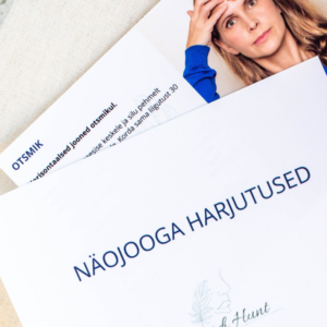 Näojooga harjutuste kaardid